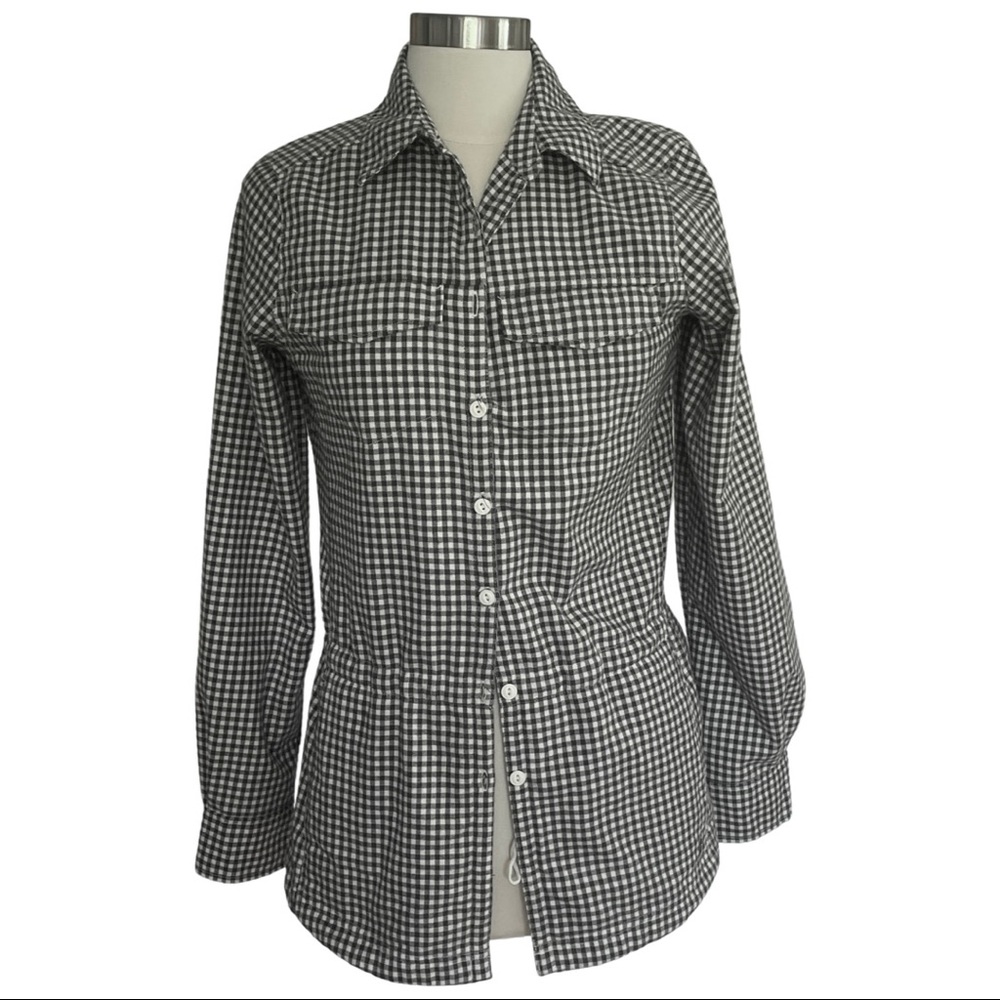 Columbia Gingham Button Down Shacket